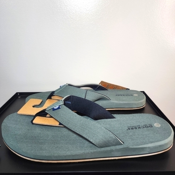 DOCKERS Men\'s Premium Flip Flop Sandals Size XL 12-13 main image 8
